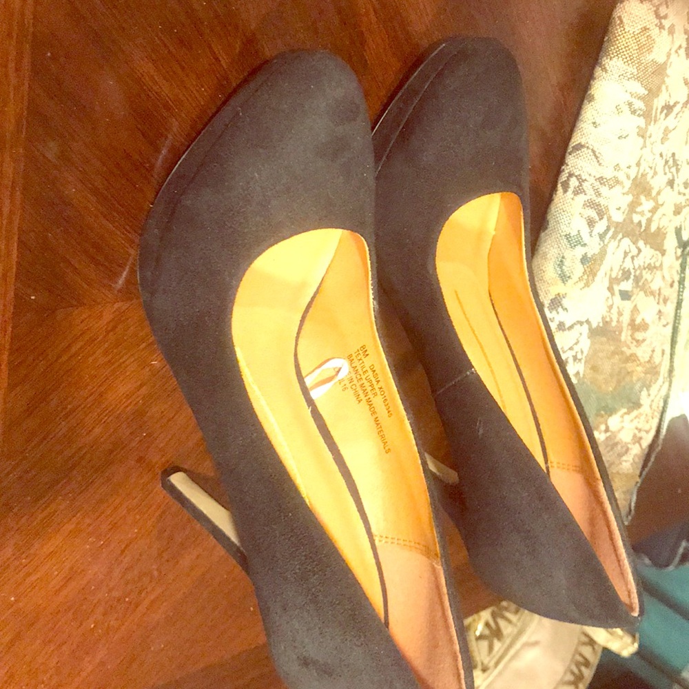 Xoxo black stiletto heels size 8